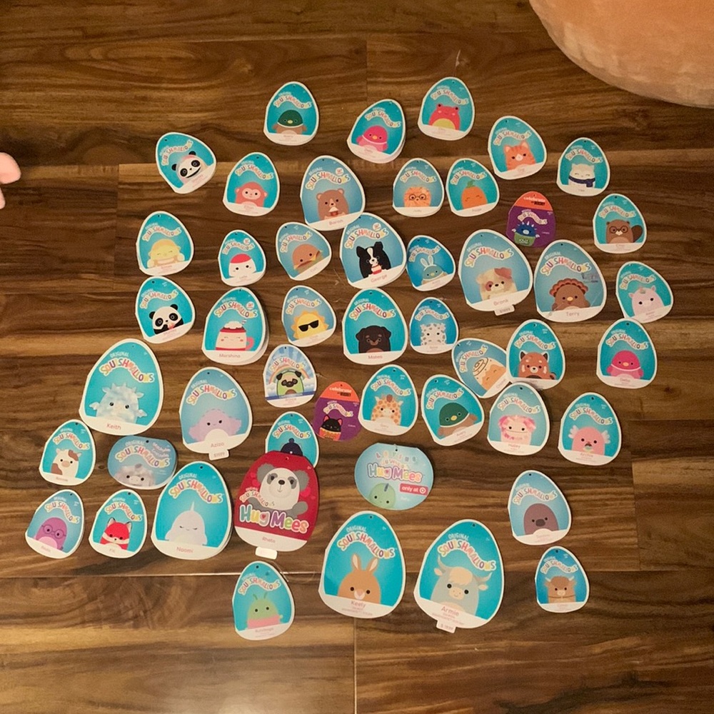 Squishmallow tags